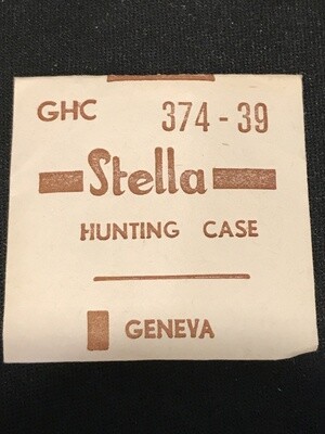 Stella GHC Hunting Case Crystal 37.4mm (size 39) - New