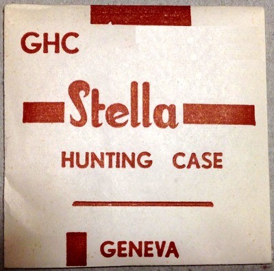 Stella GHC Hunting Case Crystals in sizes 35 (34.9mm) to 43 (40.0mm)