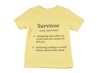 SURVIVOR Definition T-Shirt