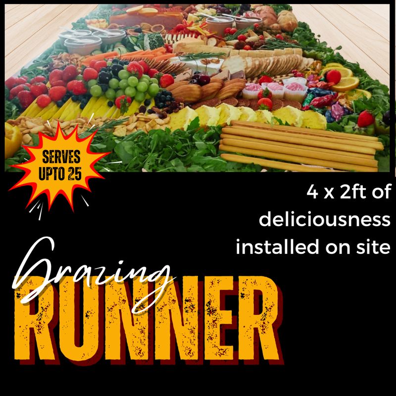 Grazing Runner for upto 25 People