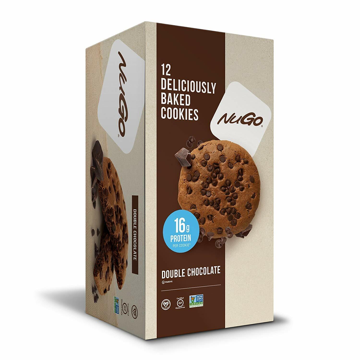 NuGo Nutrition Protein Cookies - 12pcs 691535302020(base)