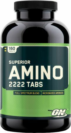 Optimum Nutrition Superior Amino 2222 - 160 Tablets 748927026474