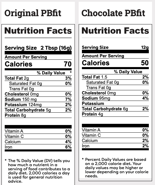 PBfit Peanut Butter Powder 8oz