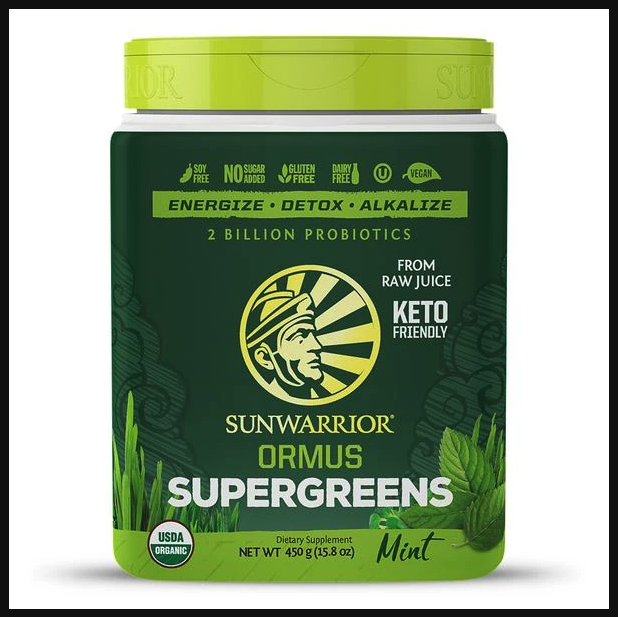 Sunwarrior Ormus Super Greens 450g 814784025865(base)