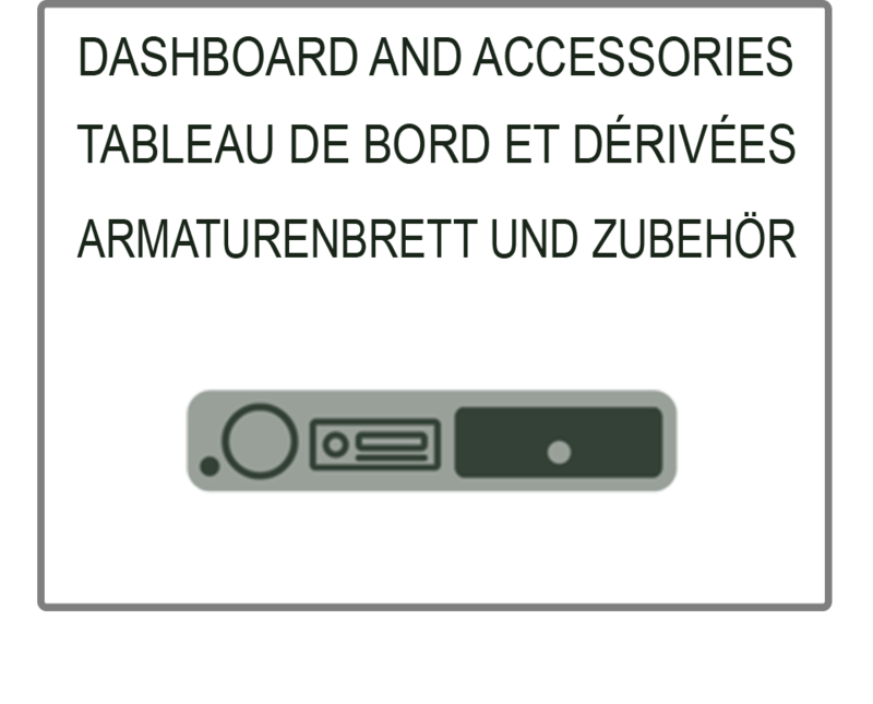 DASHBOARD EN TOEBEHOREN