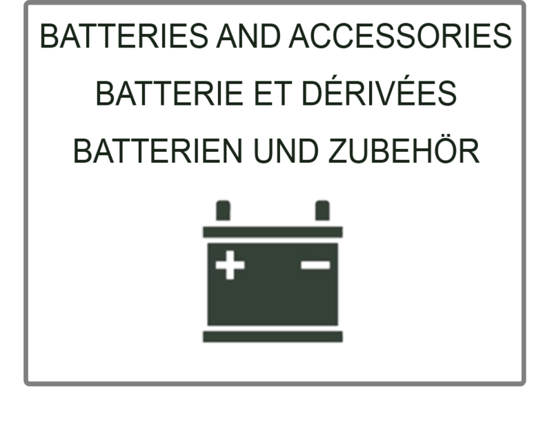 BATTERIJEN &amp; TOEBEHOREN
