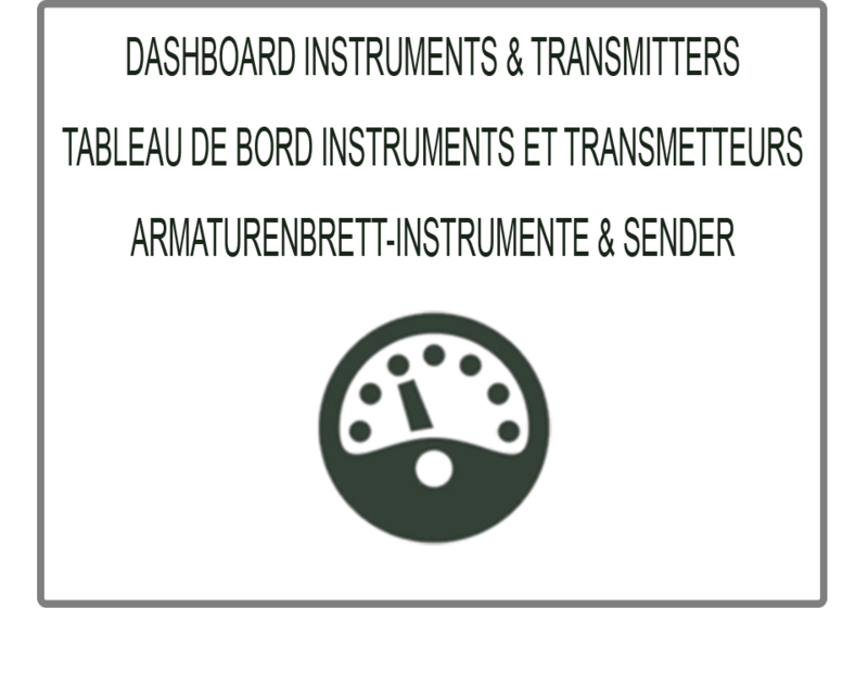 DASHBOARDINSTRUMENTEN &amp; ZENDERS