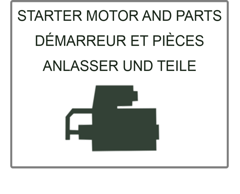 STARTMOTOR &amp; TOEBEHOREN