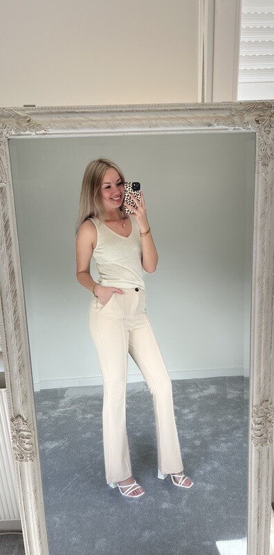 Beige pantalon