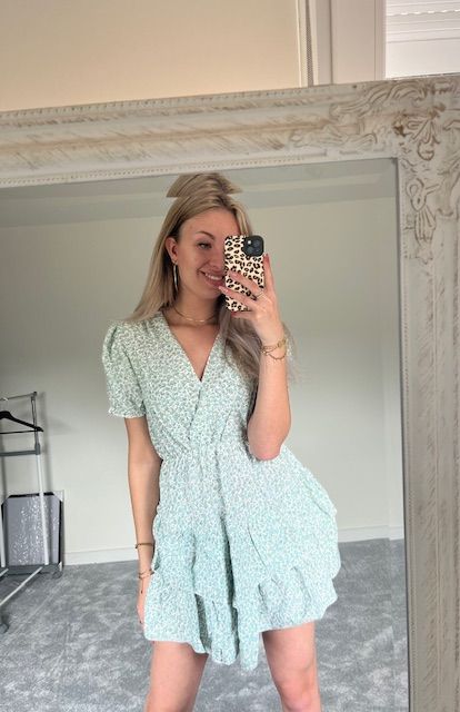 Mint jurk