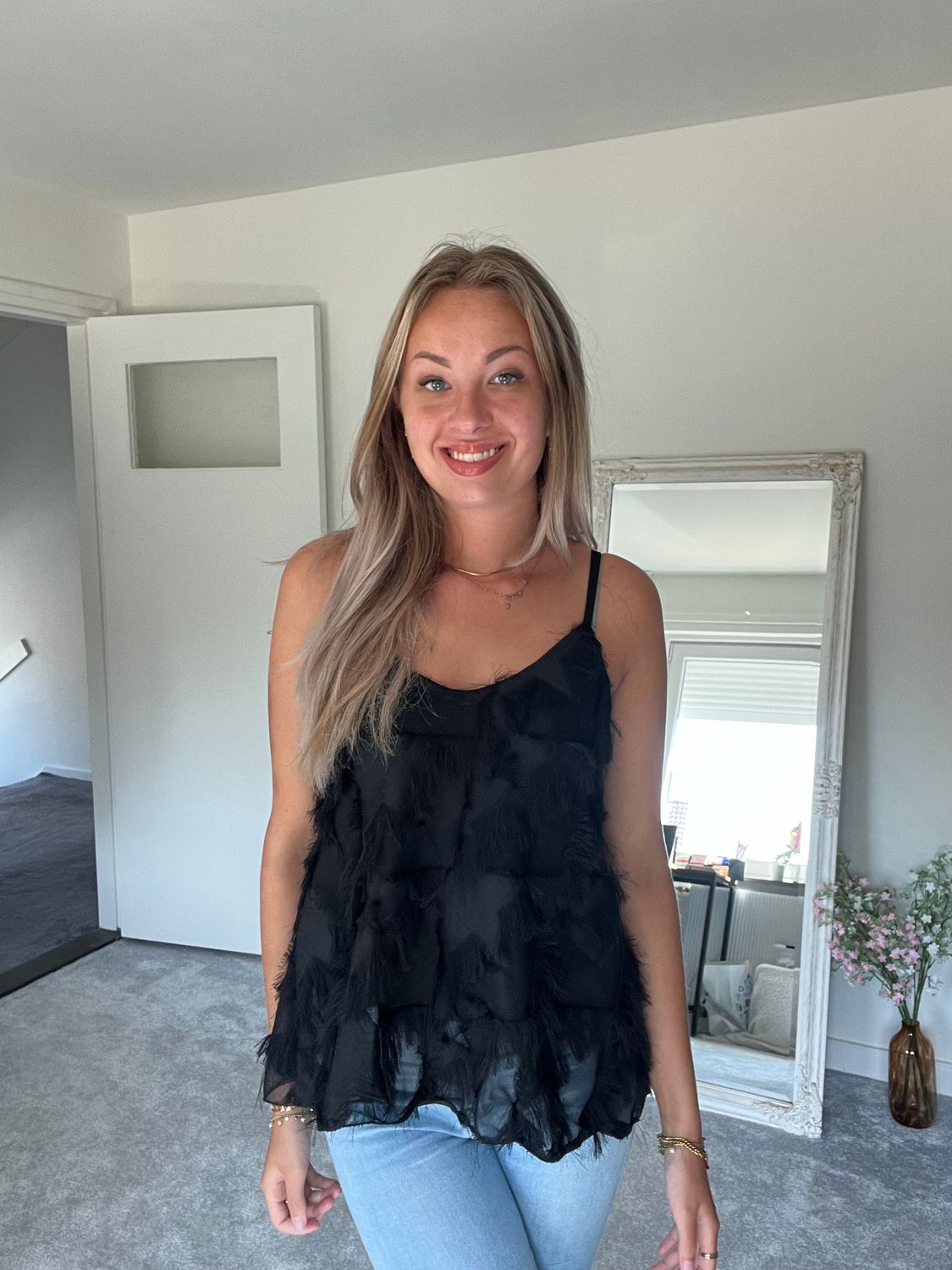 Feather top