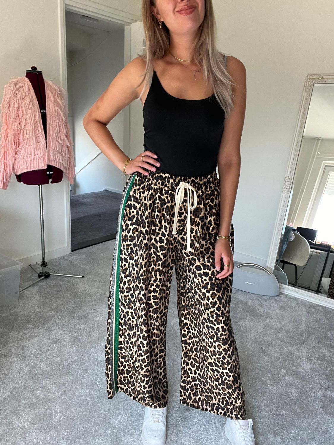 Leo striped pants