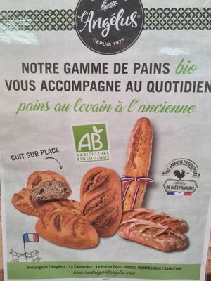 PAIN BIO CUIT SUR PLACE