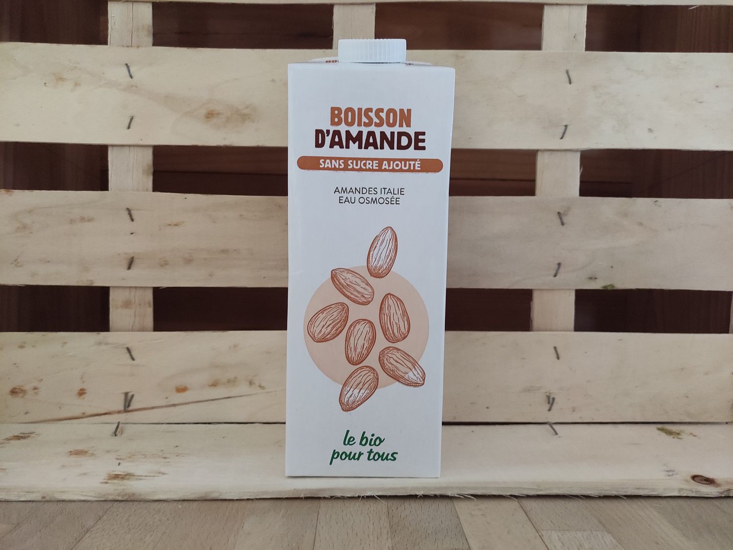Boisson végétale Amande sans sucre ajouté 1 L