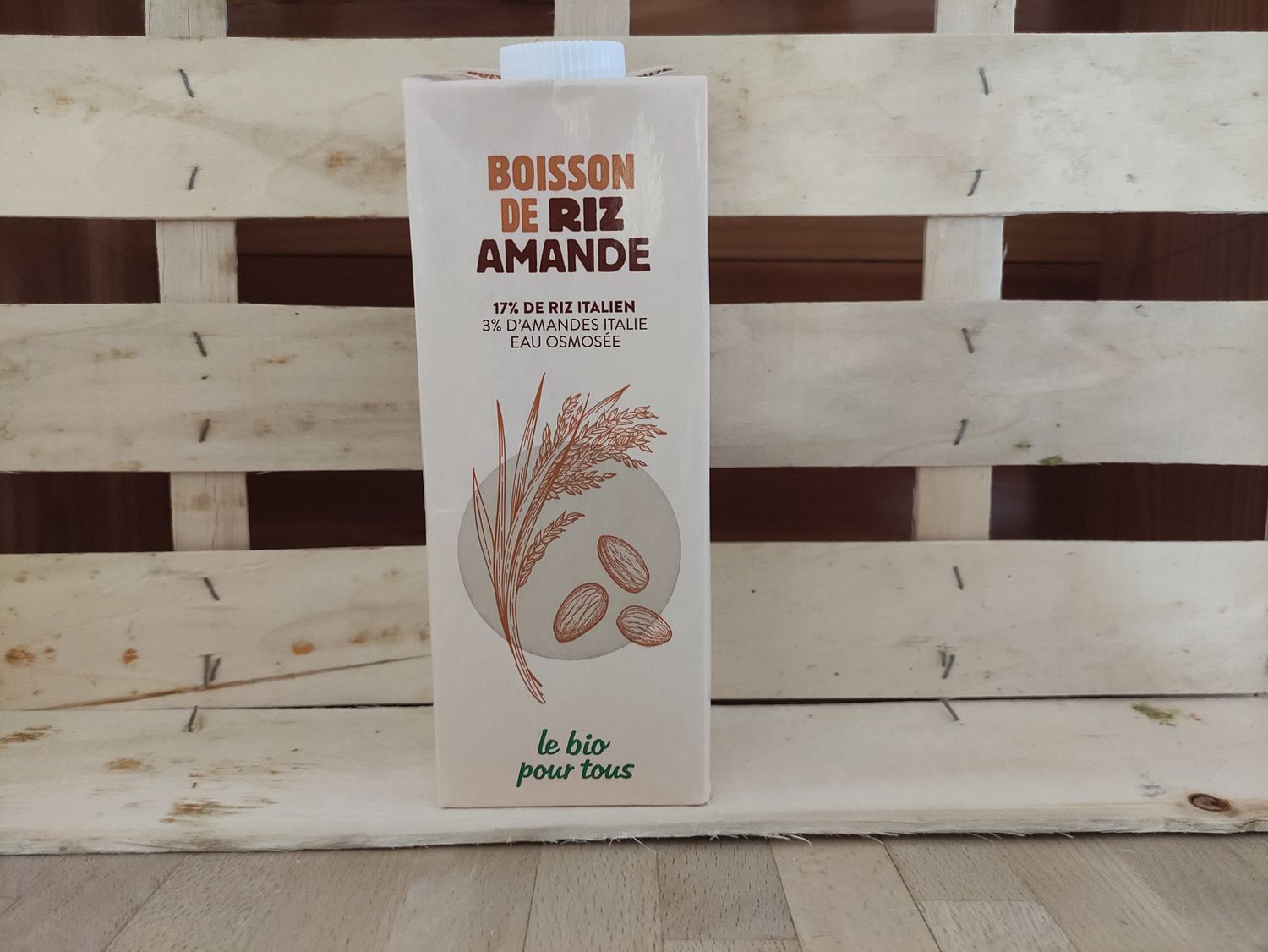 Boisson végétale Riz amande 1 L