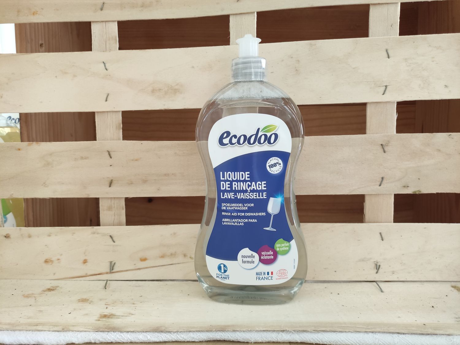 Liquide rinçage lave vaisselle