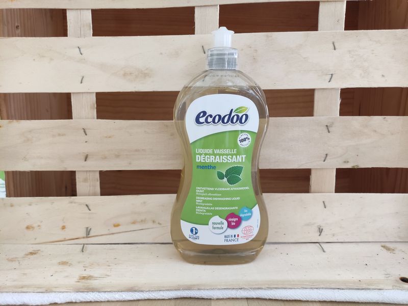Liquide vaisselle dégraissant menthe