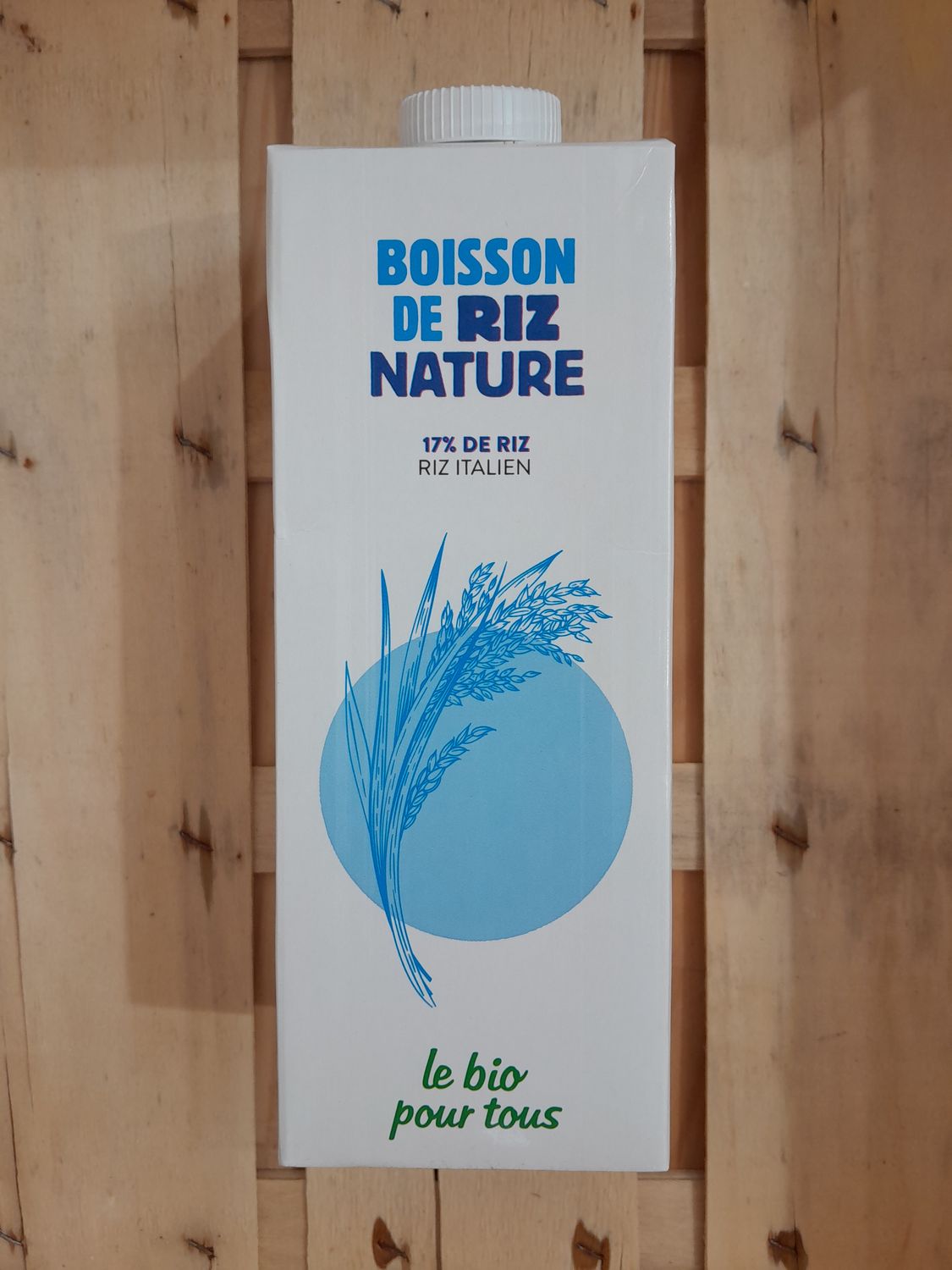 Boisson végétale Riz nature d&#39;Italie 1 L