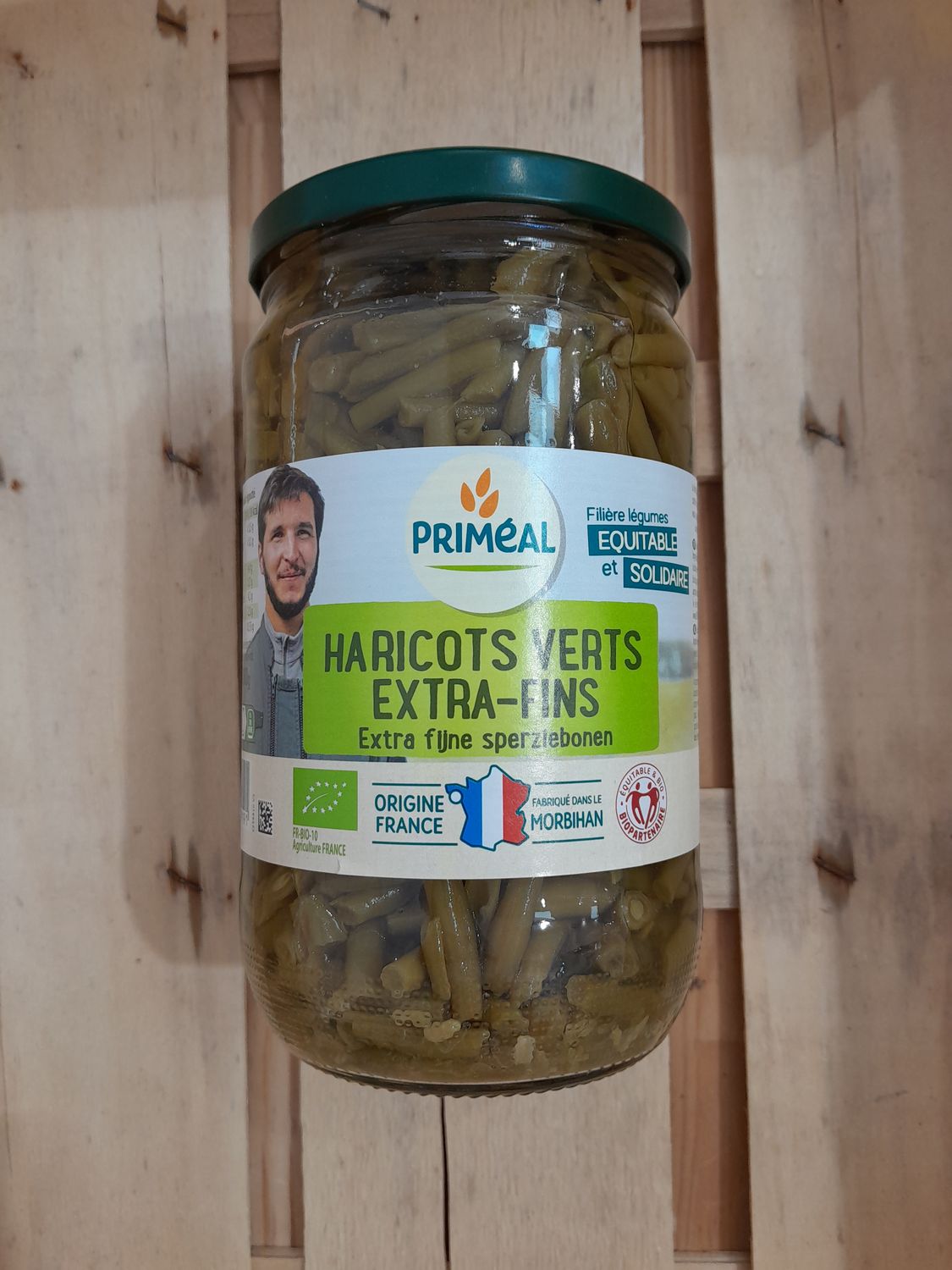 Haricots verts extra-fin en bocal