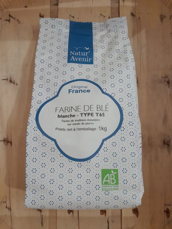 Farine Blé blanche T65 1kg