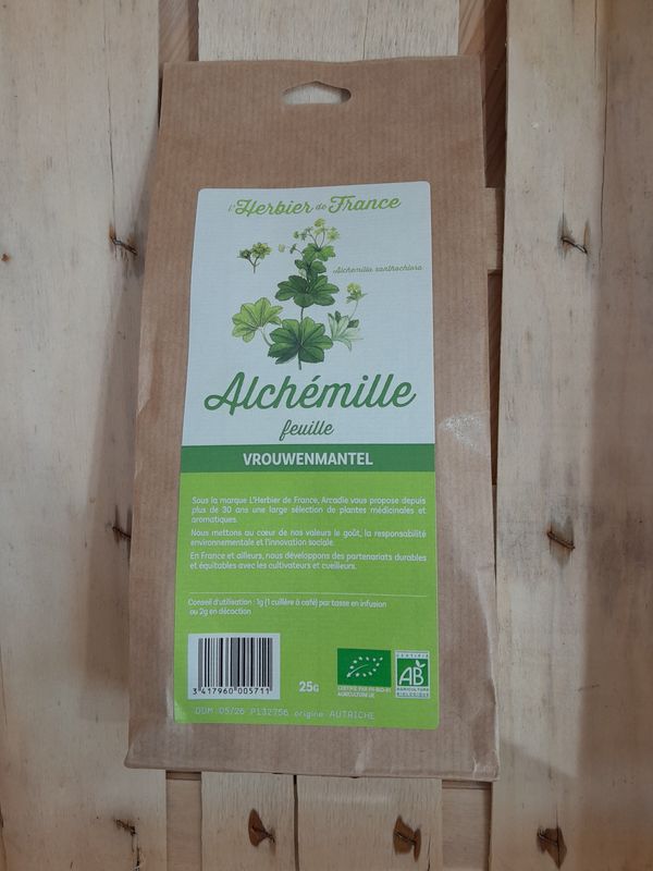 Alchémille bio (feuille)