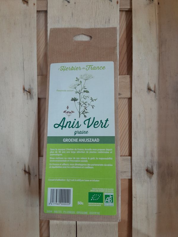 Anis vert bio (graine)