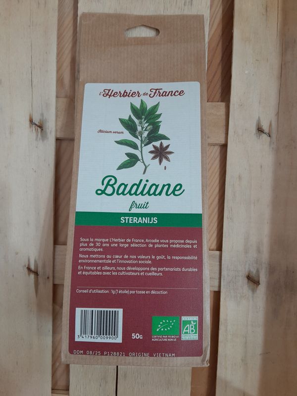 Badiane bio (fruit)