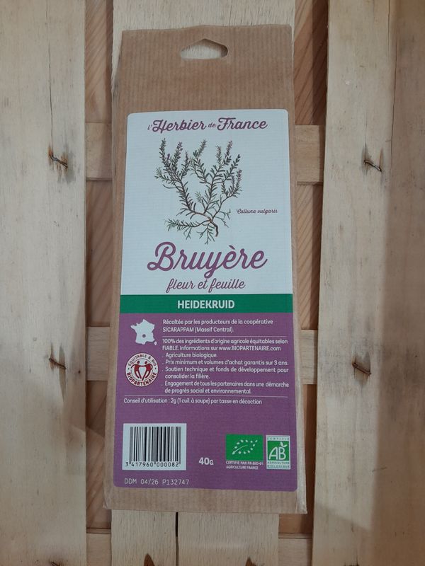 Bruyère bio (fleur &amp; feuille)
