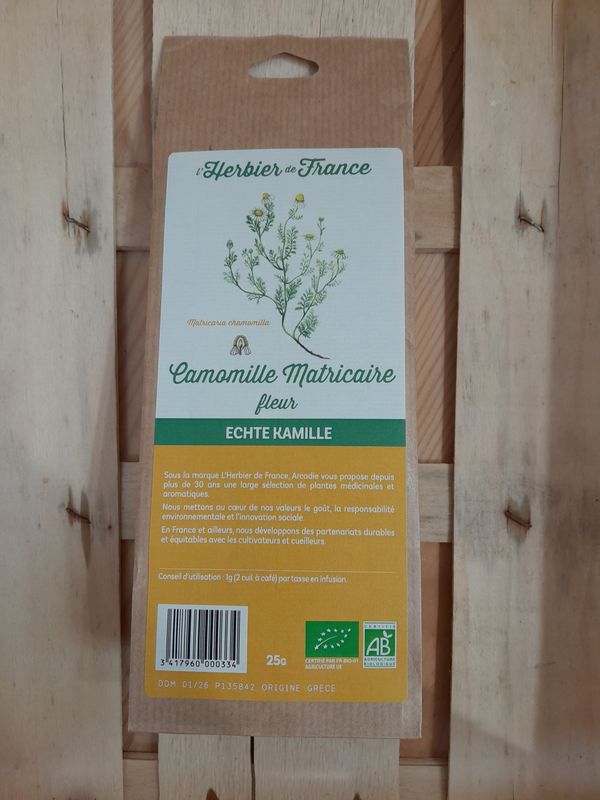 Camomille matricaire bio (fleur)