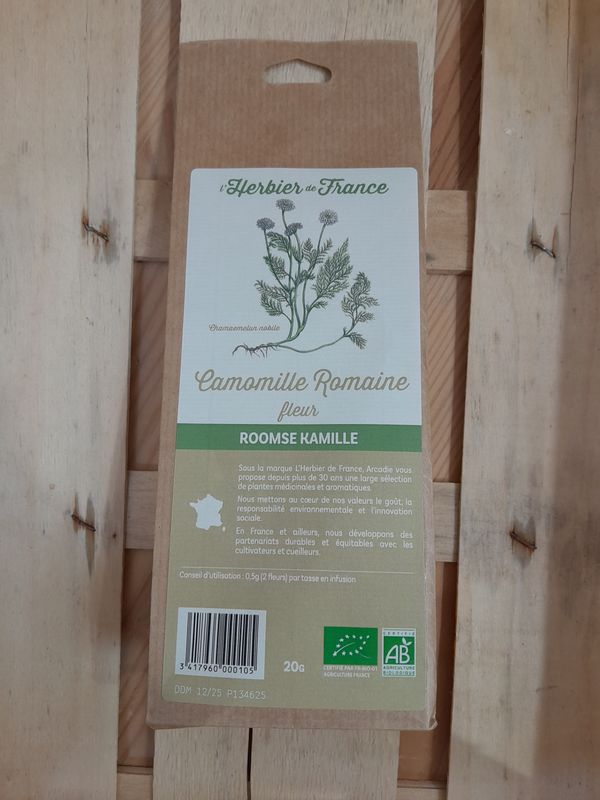 Camomille romaine bio (fleur)