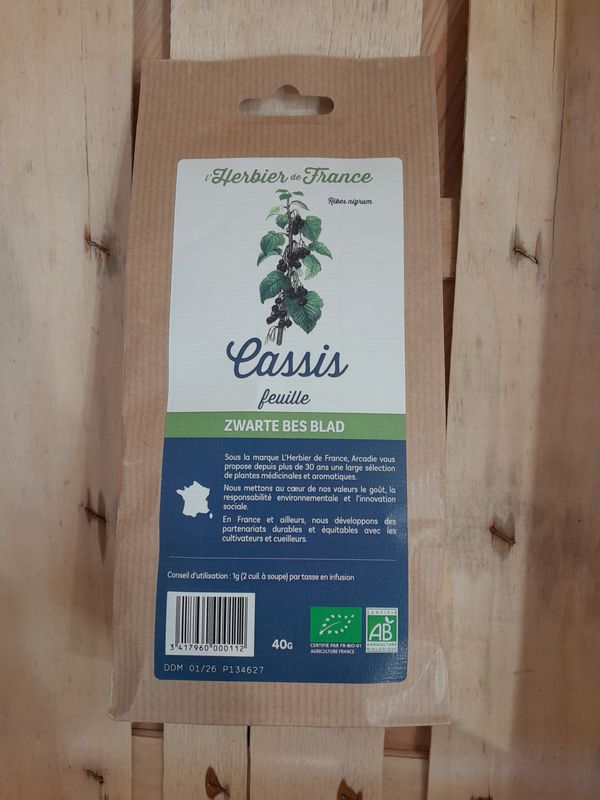 Cassis bio (fleur)
