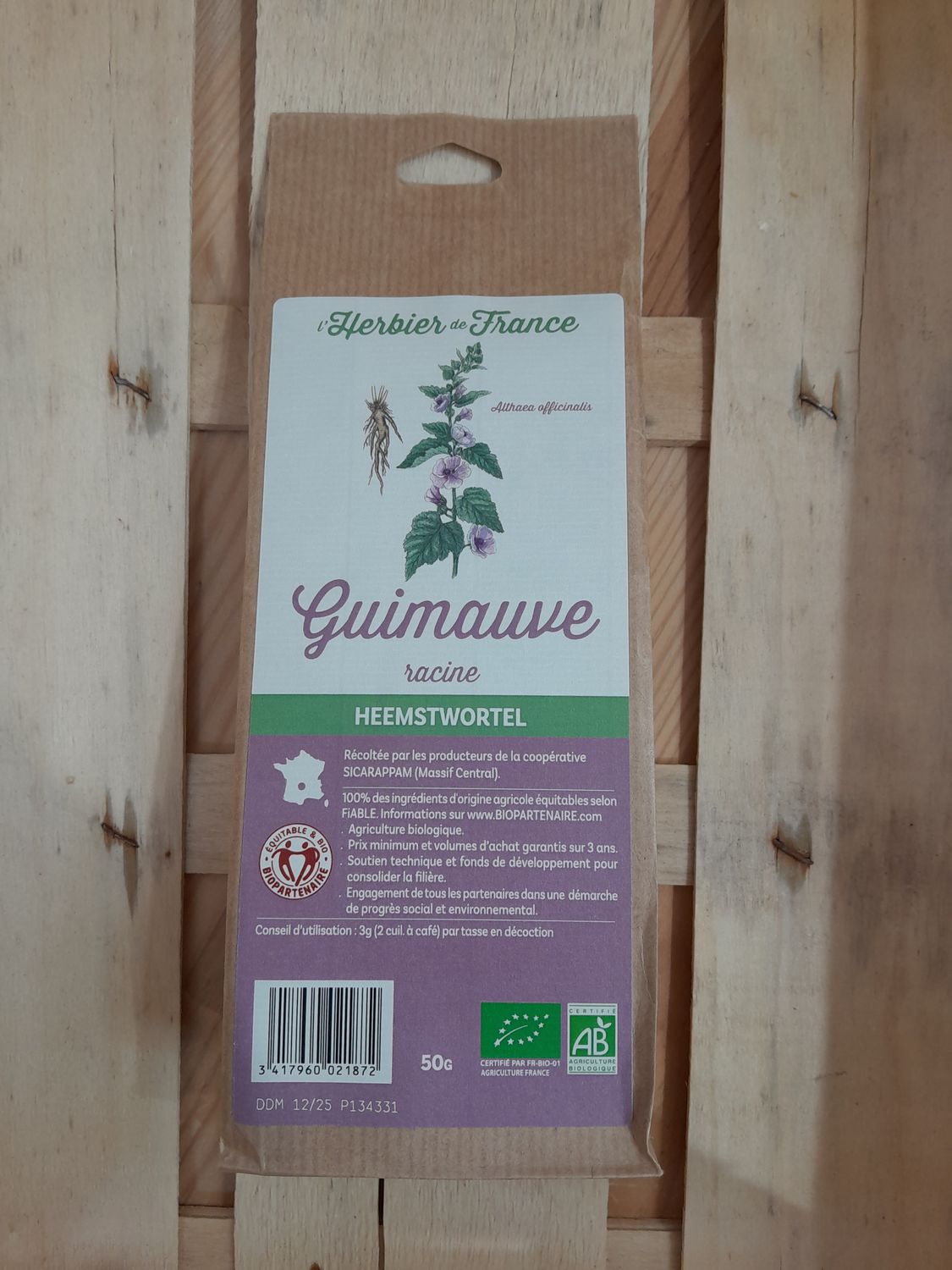 Guimauve bio (racine)