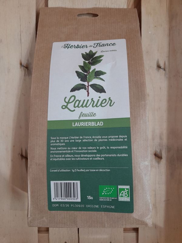 Laurier bio (feuille)