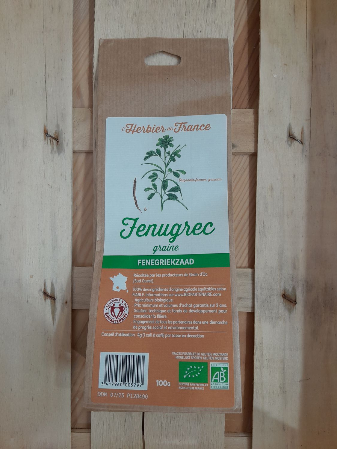 Fenugrec bio (graine)