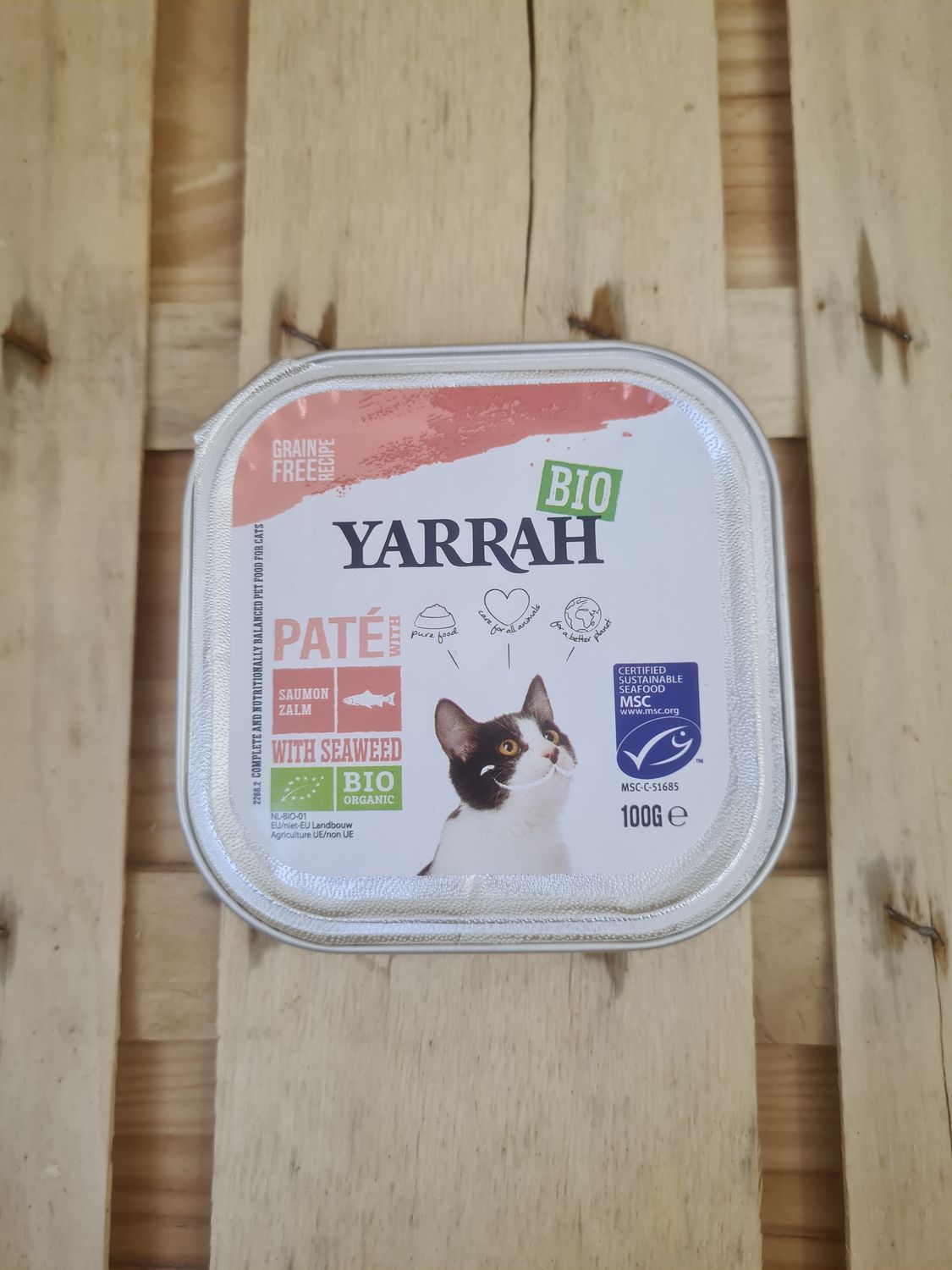 Pâté pour Chats  - Saumon bio