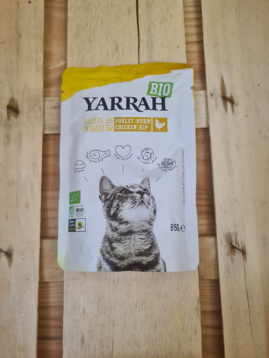 Filets en sauce pour Chats - Poulet bio