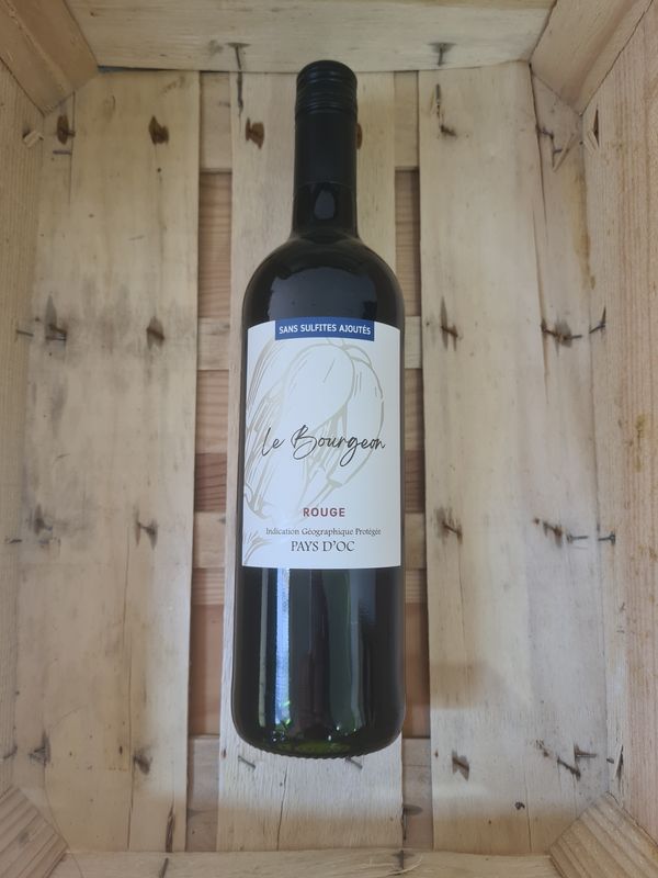 Vin rouge Pays d&#39;Oc 75 cl