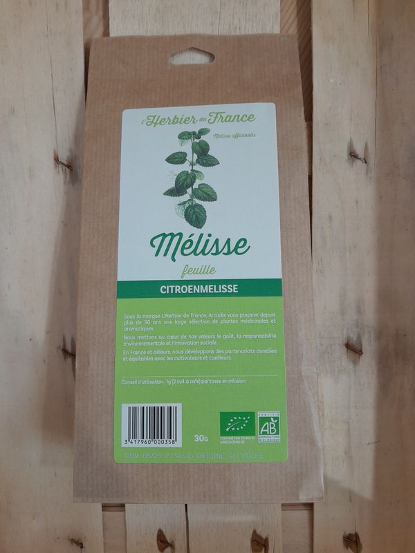 Mélisse bio (fleur)