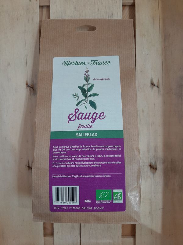 Sauge bio (fleur)