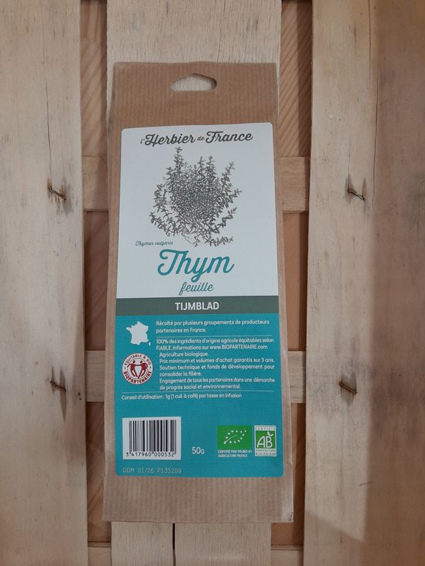 Thym bio (feuille)