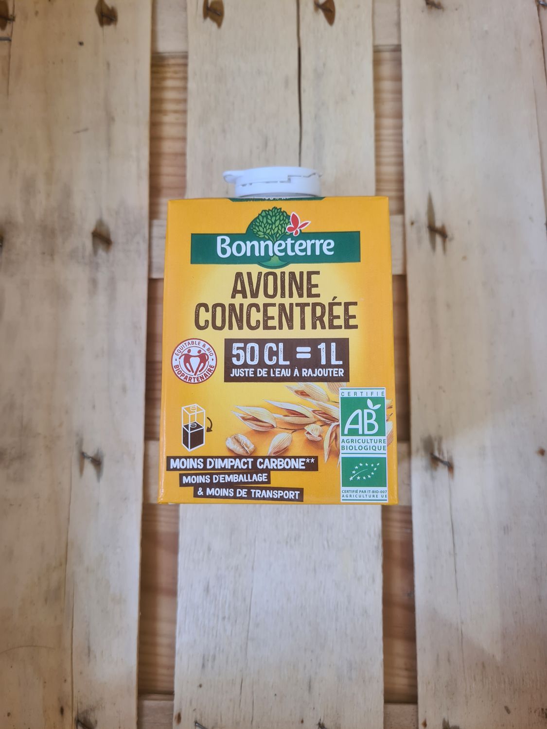 Boisson végétale Avoine concentrée 50 CL