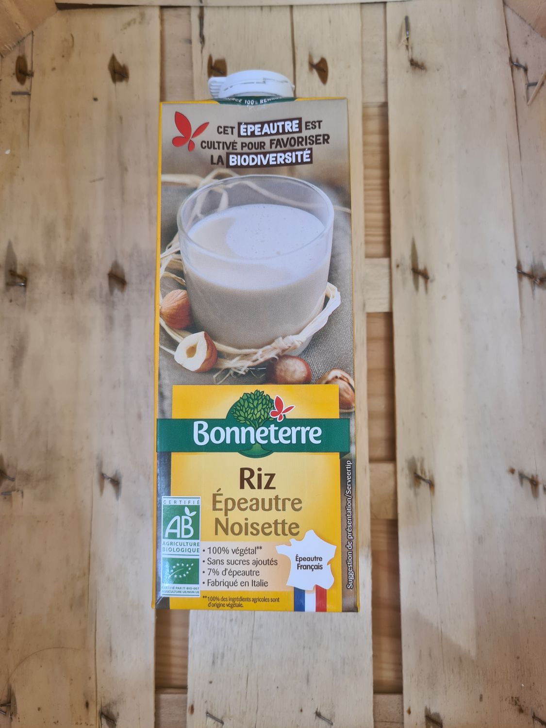 Boisson végétale Riz épeautre noisette 1 L