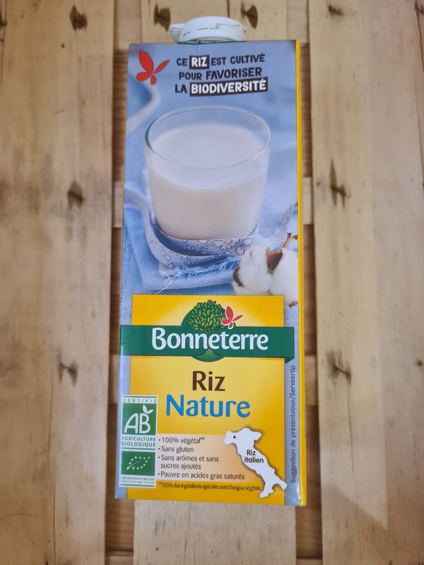 Boisson végétale Riz nature 1 L