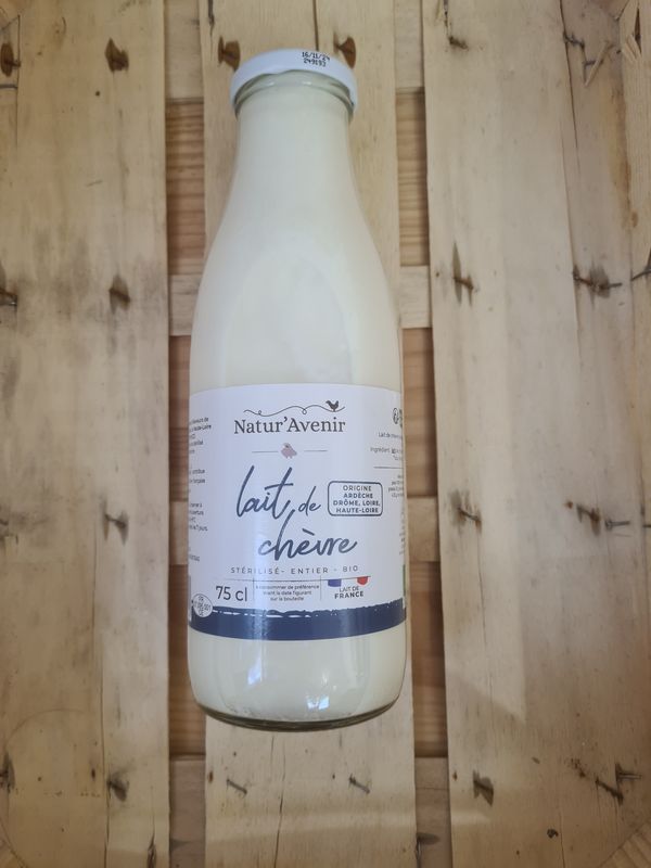 Lait de Chèvre entier 75 Cl