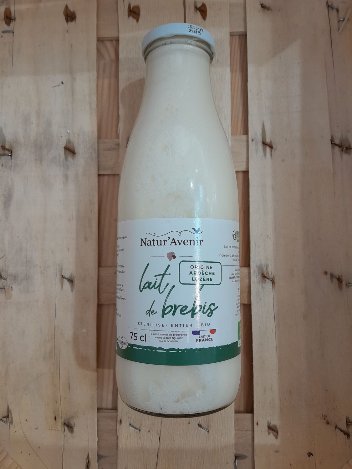 Lait de Brebis entier 75 Cl