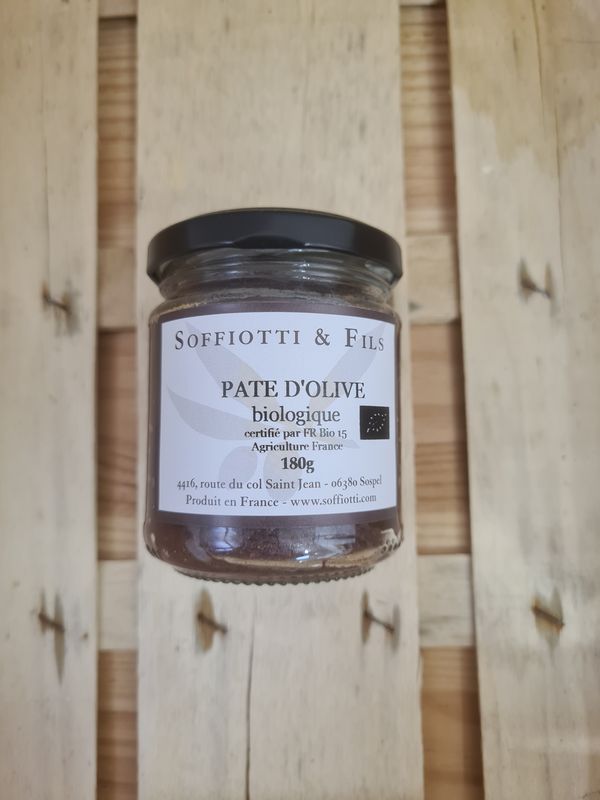 Pâte d&#39;Olive Bio de Sospel