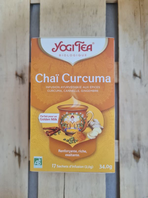 Infusion Chai Curcuma Yogi Tea Bio
