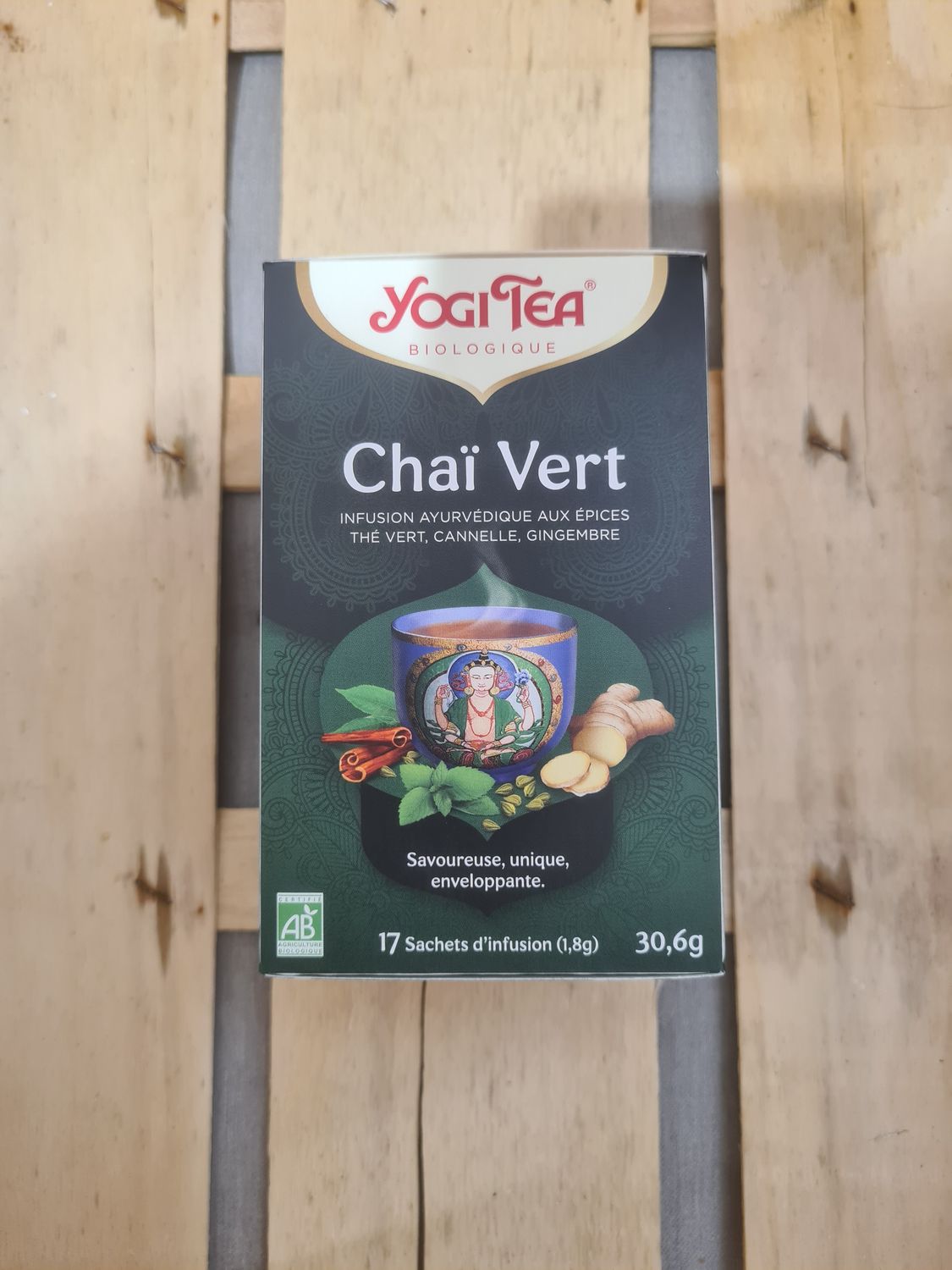 Infusion Chai Vert Yogi Tea Bio