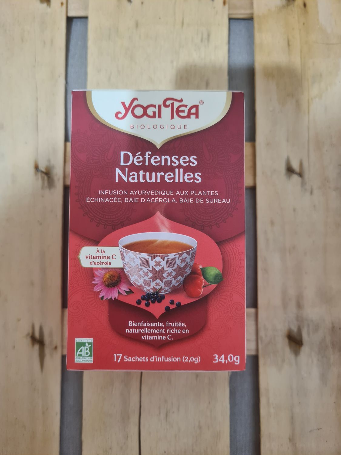 Infusion Défenses Naturelles Yogi Tea Bio