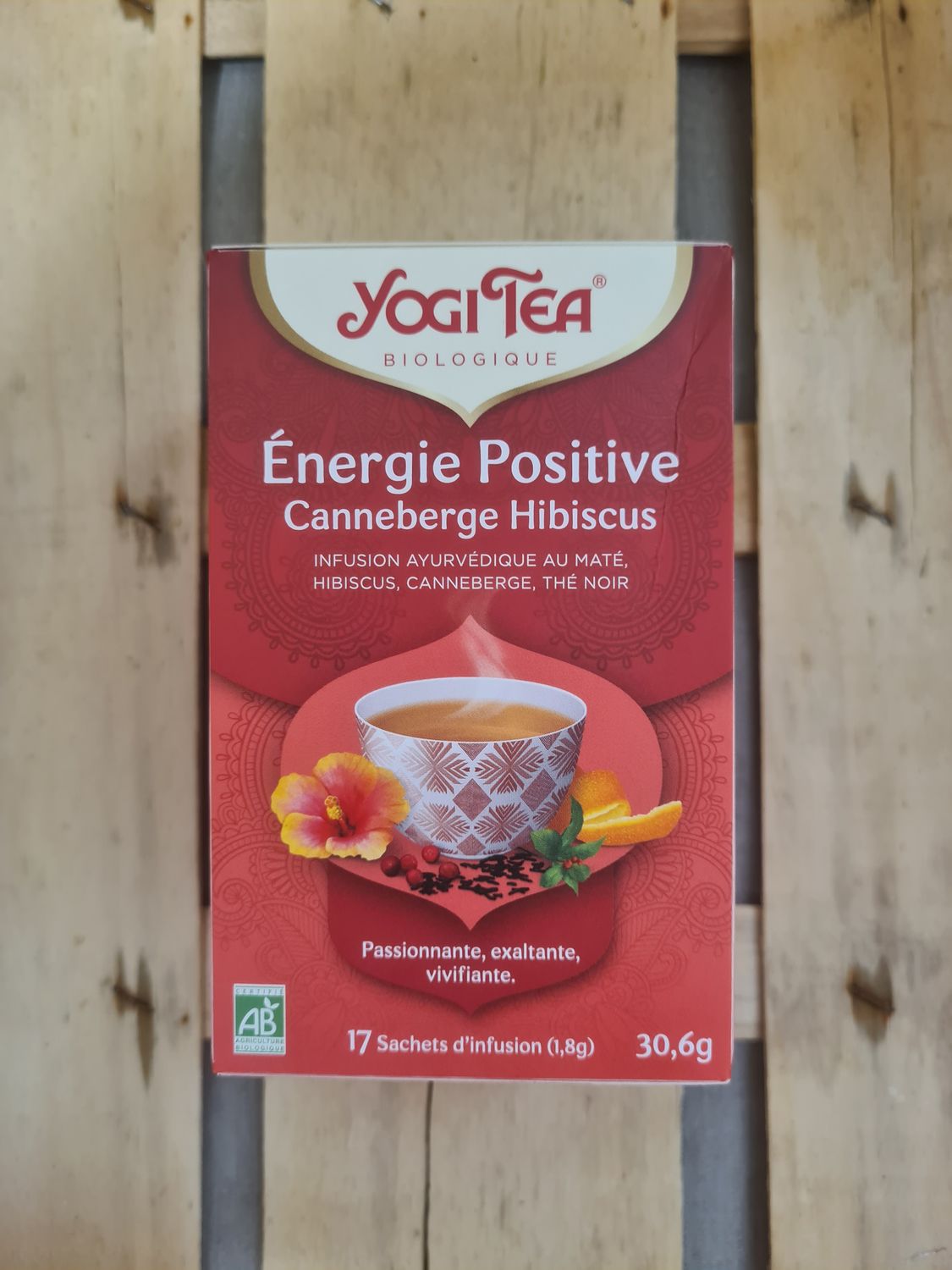 Infusion Energie Positive Yogi Tea Bio